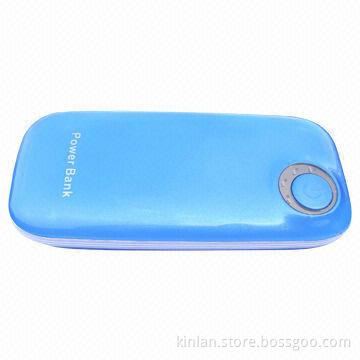 Universal Lithium-ion Power Bank for iPhone/Mobile Phone with LED Light and USB, Easy to Carry